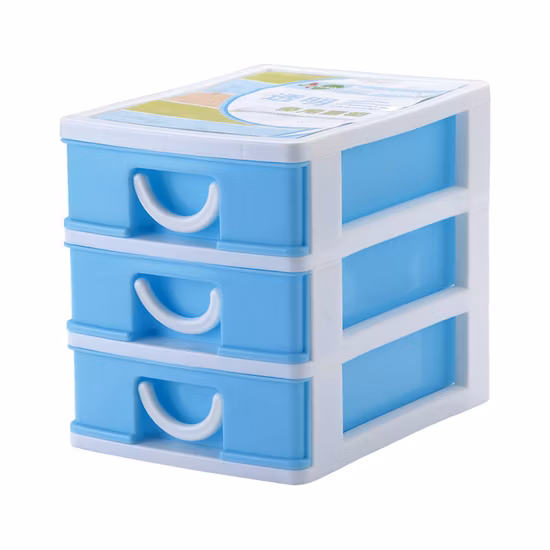Factory Dresser PS Cepillo cosmético Sombra de ojos Organizador de almacenamiento Estuche grande Plástico Mármol Maquillaje Cajones Organizador de almacenamiento